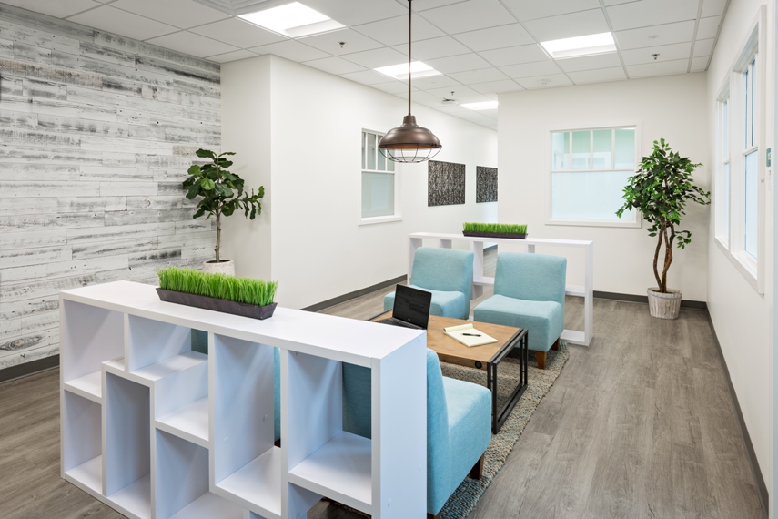 CapeSpace meeting area with comfortable chairs